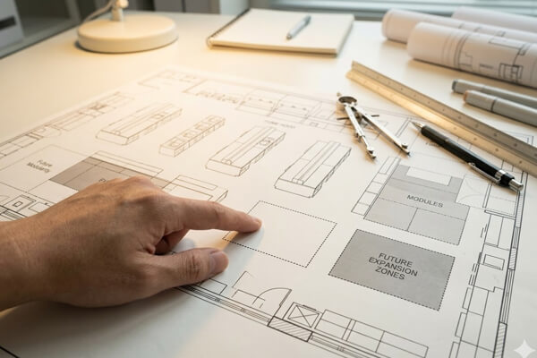 預留未來擴充彈性空間